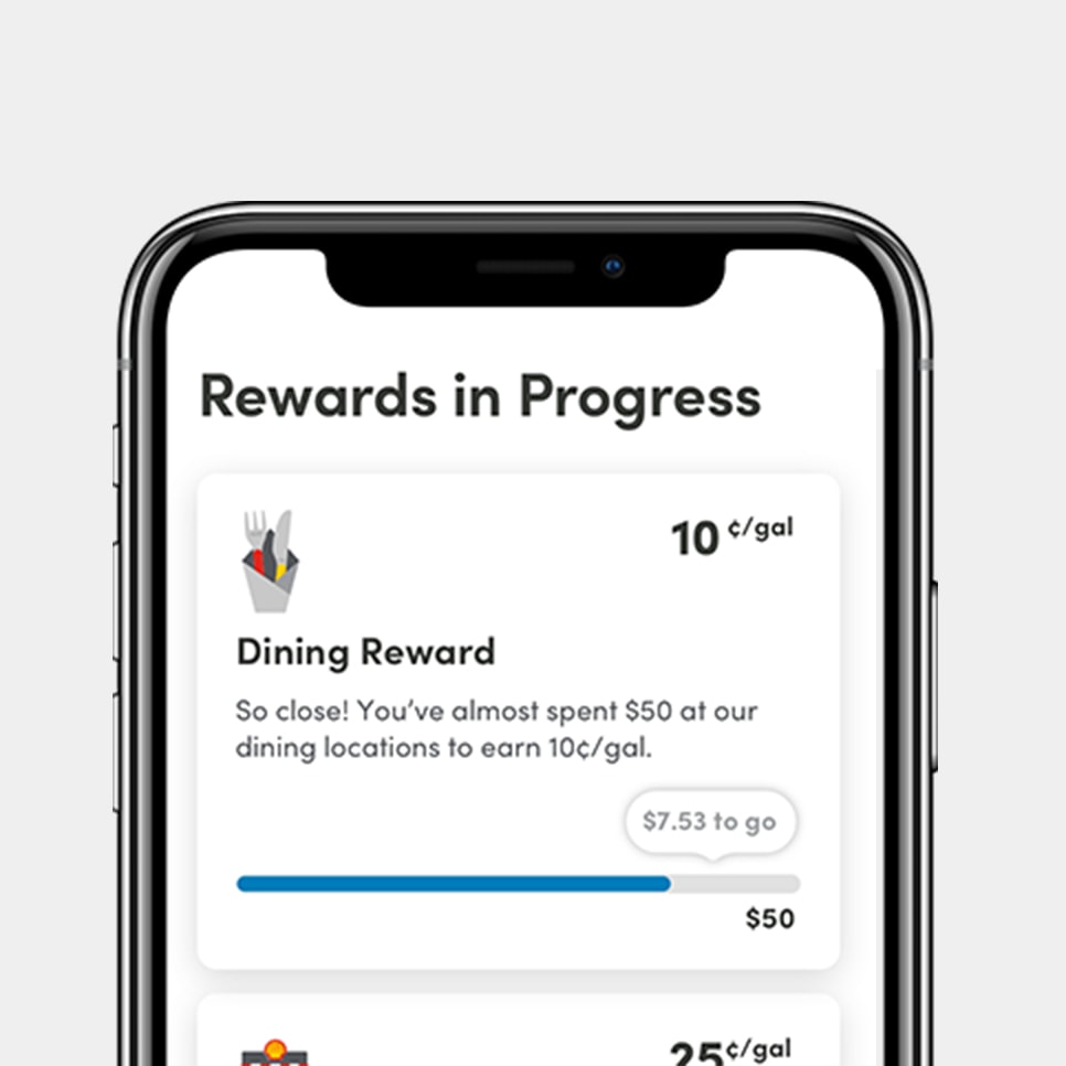fas rewards card app