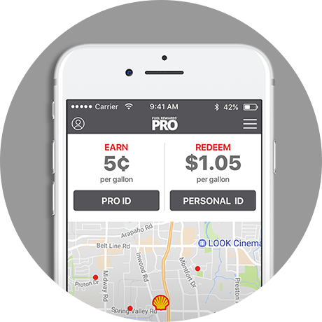 Fuel Rewards Pro app